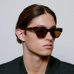 Lunettes de soleil Kaws - Noir / Jaune Écaille de Tortue
