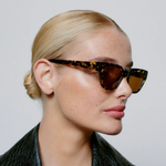 Lunettes de soleil Kaws - Noir / Jaune Écaille de Tortue