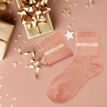 Chaussettes Merveilleuse TU - Saumon