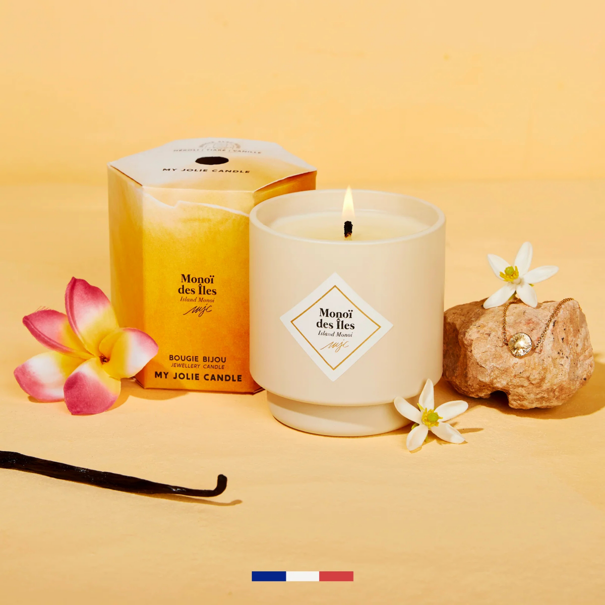 Bougie bijou surprise - Monoï des îles