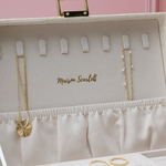 Boîte à bijoux Louise - Lin Beige
