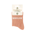 Chaussettes Merveilleuse TU - Saumon