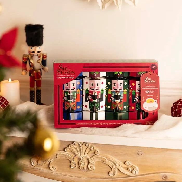 Coffret Collection Crackers Casse-Noisette - 12 sachets pyramides bio - Sip The Season