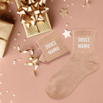 Chaussettes Douce Mamie TU - Orange