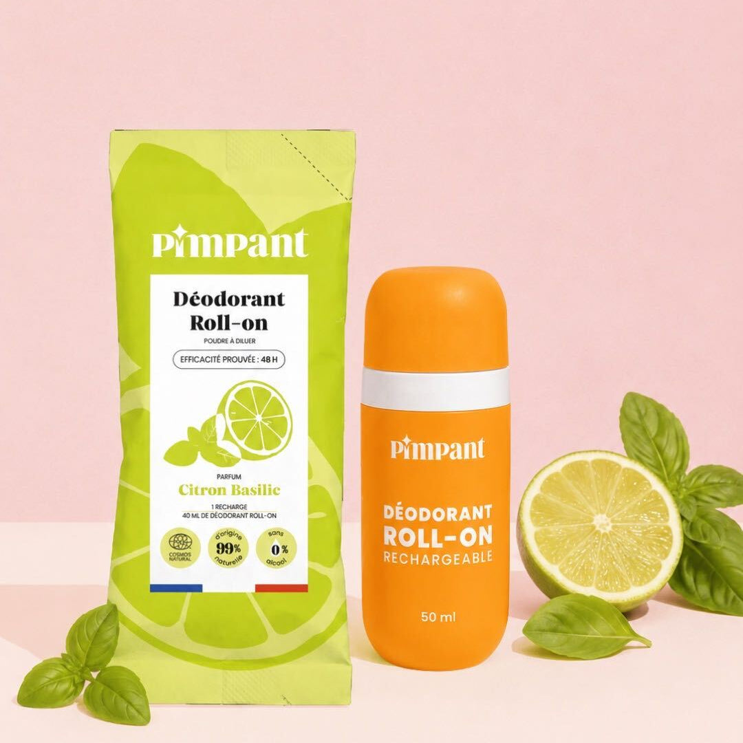 Déodorant Citron/Basilic poudre à diluer 20g