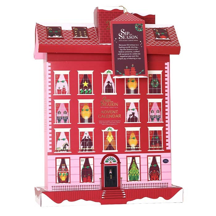 Calendrier de l'Avent Manoir Anglais - 24 sachets pyramides bio - Sip The Season
