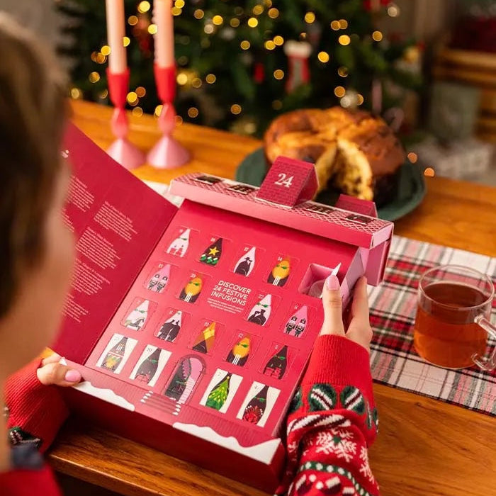 Calendrier de l'Avent Manoir Anglais - 24 sachets pyramides bio - Sip The Season