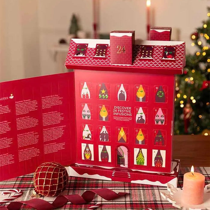 Calendrier de l'Avent Manoir Anglais - 24 sachets pyramides bio - Sip The Season