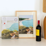 Coffret peinture au numéro - Petit Pinceau - Picnic à Étretat