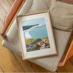 Coffret peinture au numéro - Petit Pinceau - Picnic à Étretat