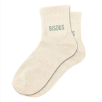 Chaussettes Bisous TU - Beige