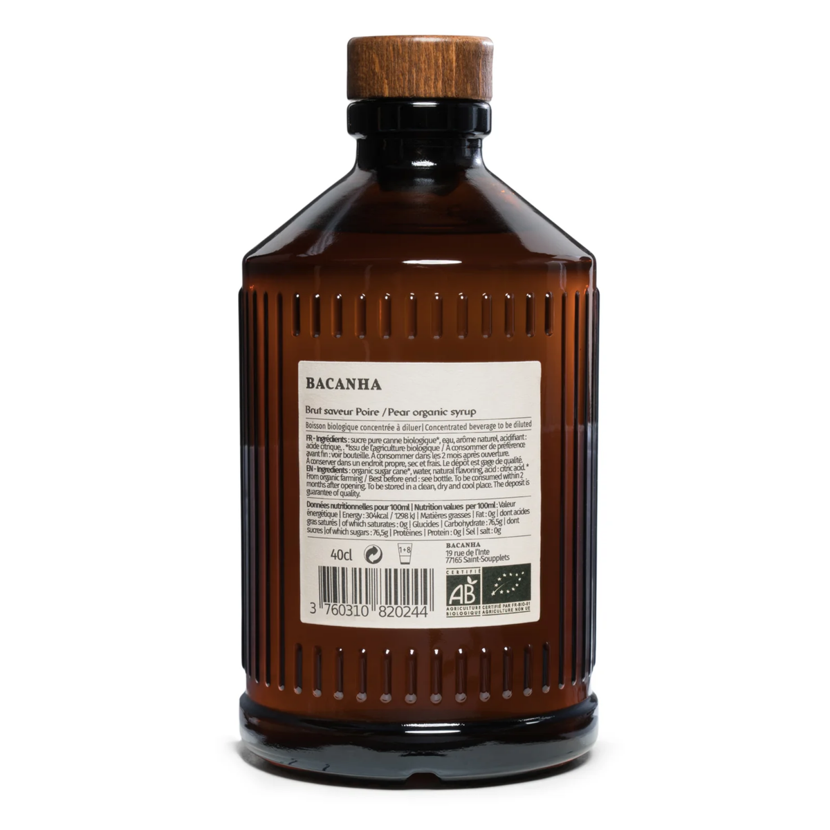 Sirop BIO - Poire