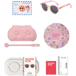 Lunettes de Soleil Ovales Enfant - Rose