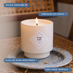Bougie bijou surprise - Linge Frais