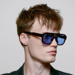 Lunettes de soleil Kaya - Demi Tortoise (Verres bleus)