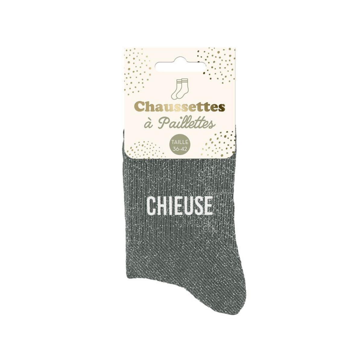 Chaussettes Chieuse TU - Gris
