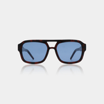 Lunettes de soleil Kaya - Demi Tortoise (Verres bleus)