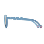 Lunettes de Soleil Ovales Bébé – Bleu Récif
