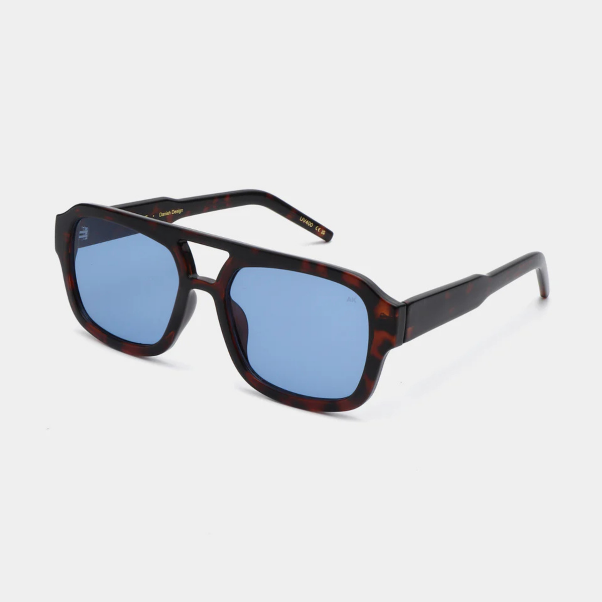Lunettes de soleil Kaya - Demi Tortoise (Verres bleus)