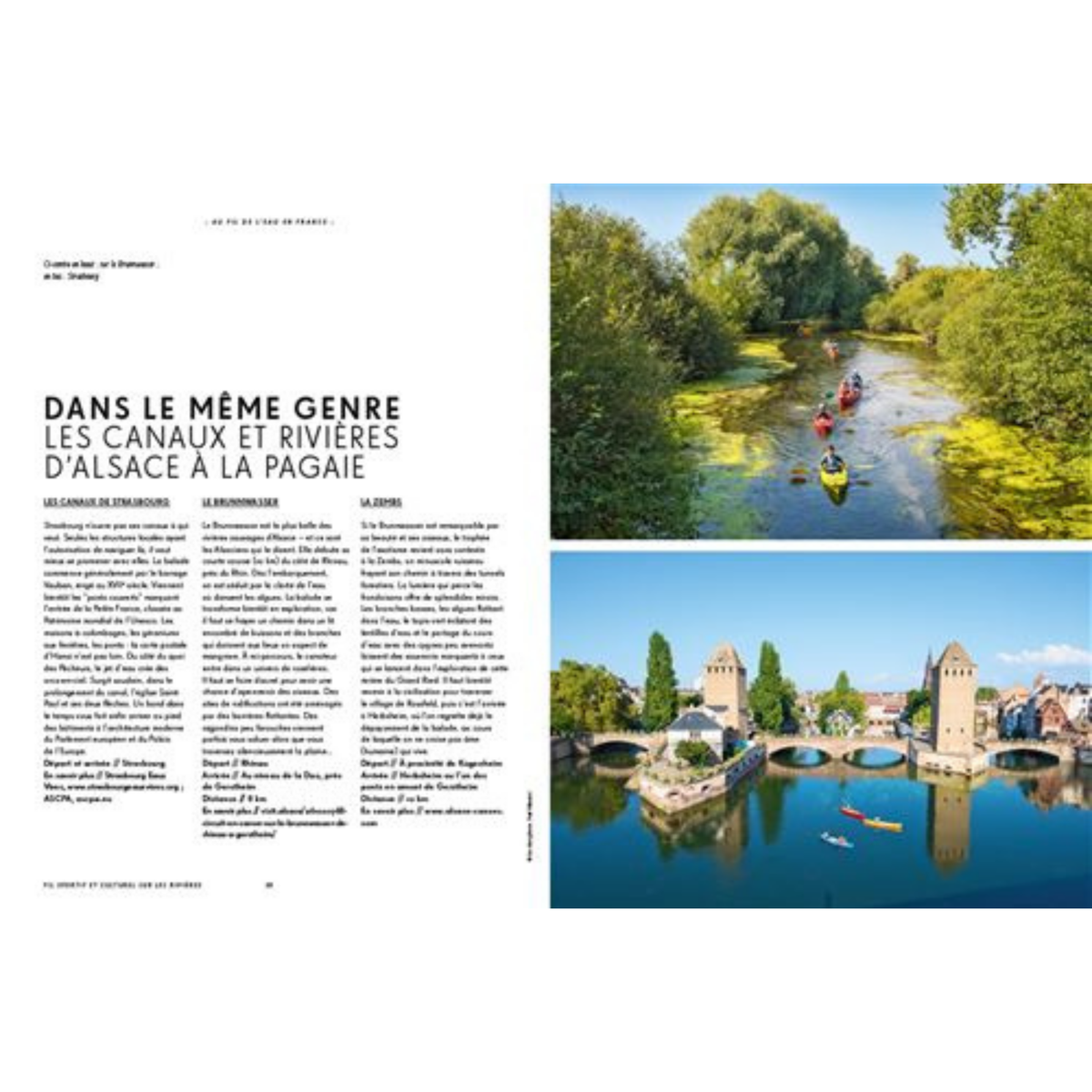 Livre - Au fil de l'eau en France