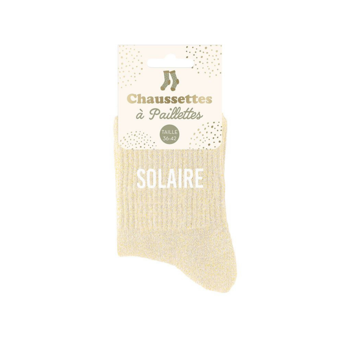 Chaussettes Solaire TU - Sable