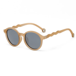 Lunettes de Soleil Ovales Adulte et Adolescent - Beige