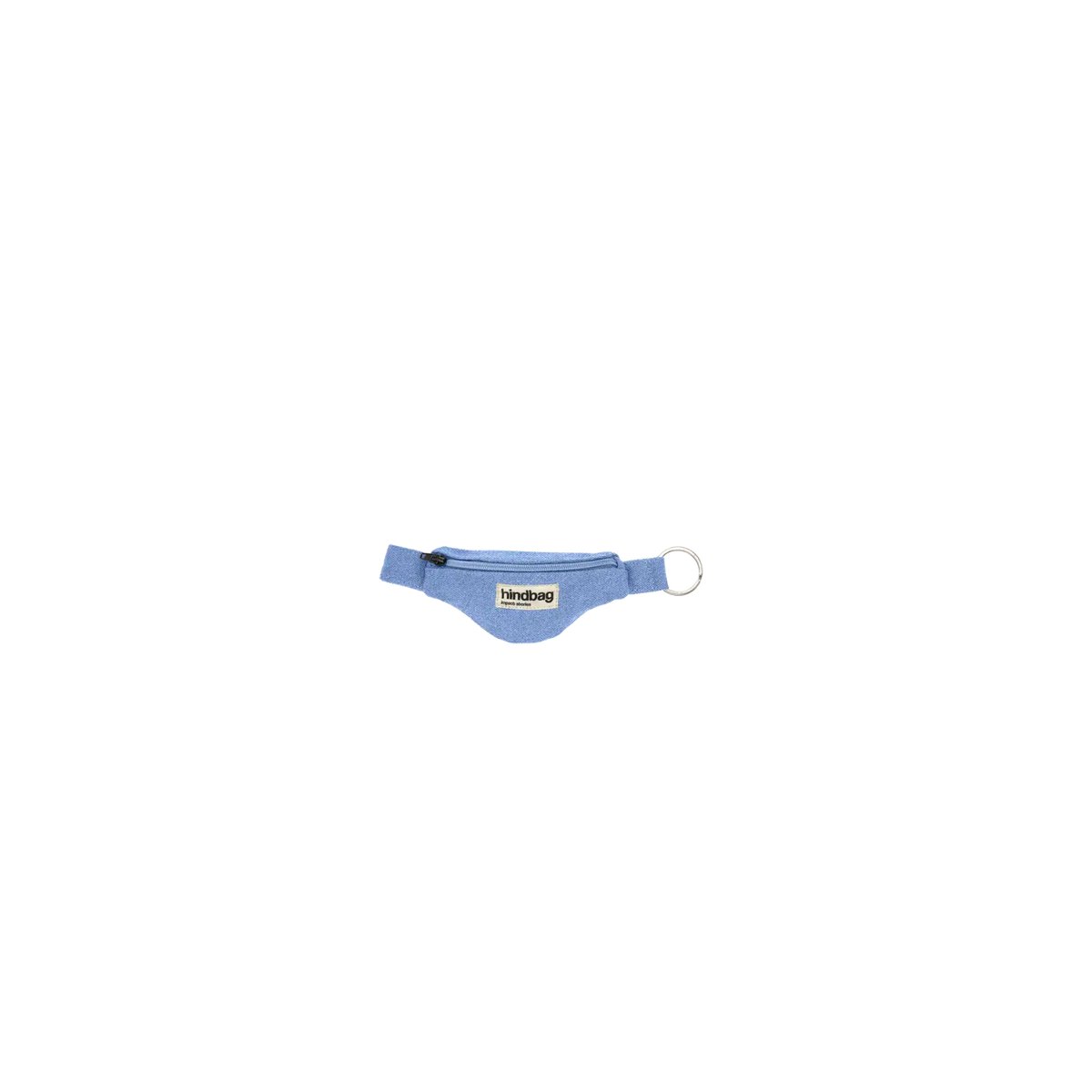 Porte-clés banane Côme - Denim Bleu