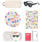 Lunettes de Soleil Adulte et Adolescent – Noir
