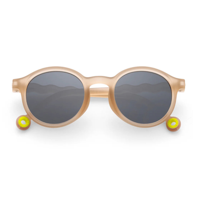 Lunettes de Soleil Ovales Enfant – Beige Sable