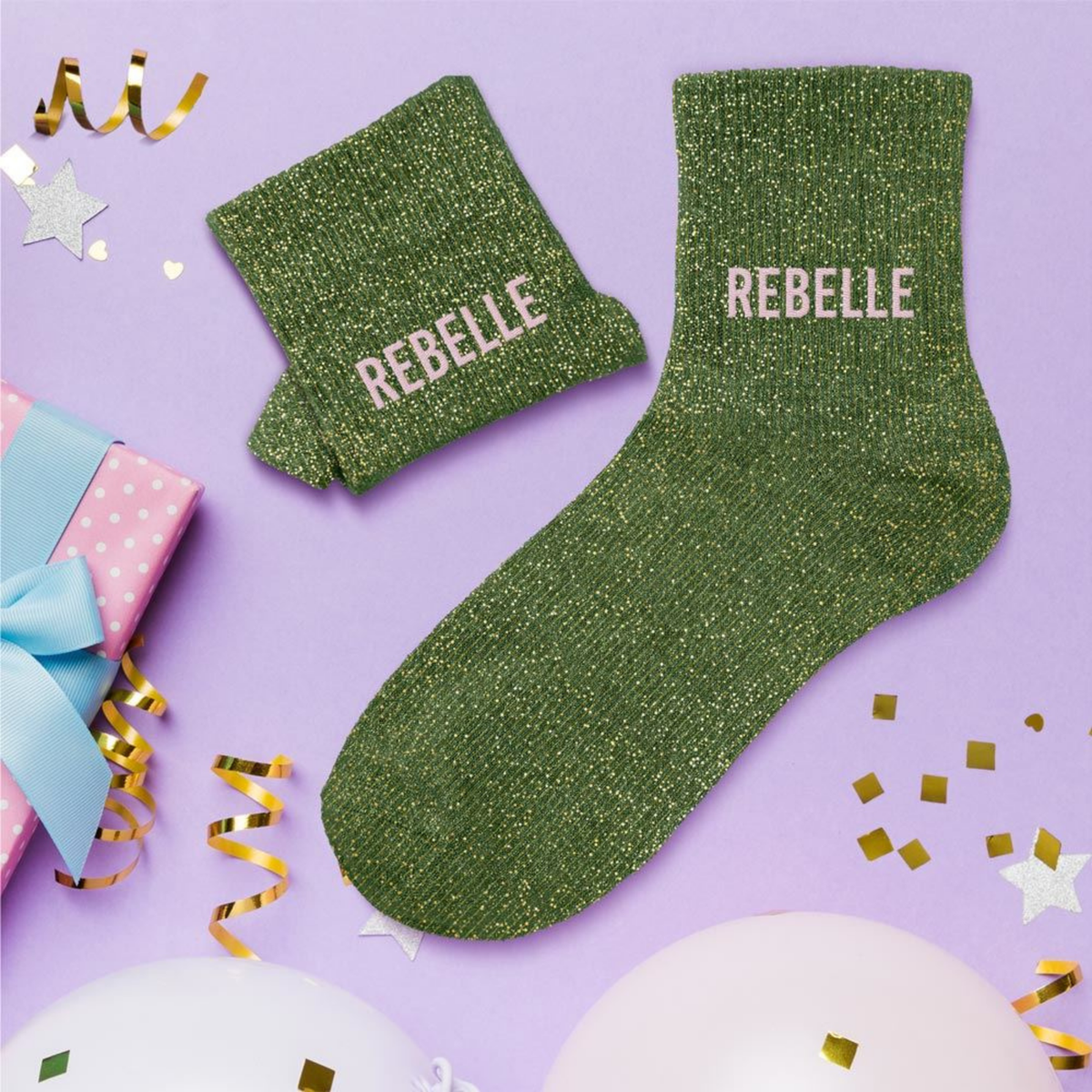 Chaussettes Rebelle TU - Kaki
