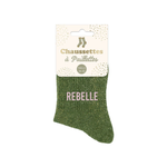 Chaussettes Rebelle TU - Kaki