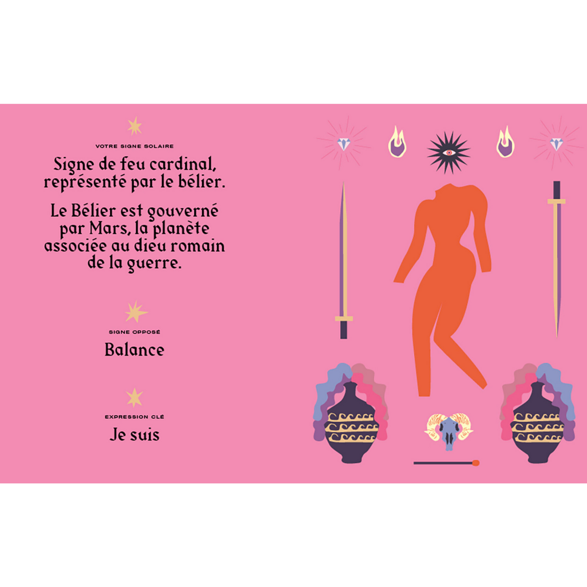 Livre signe astrologique belier
