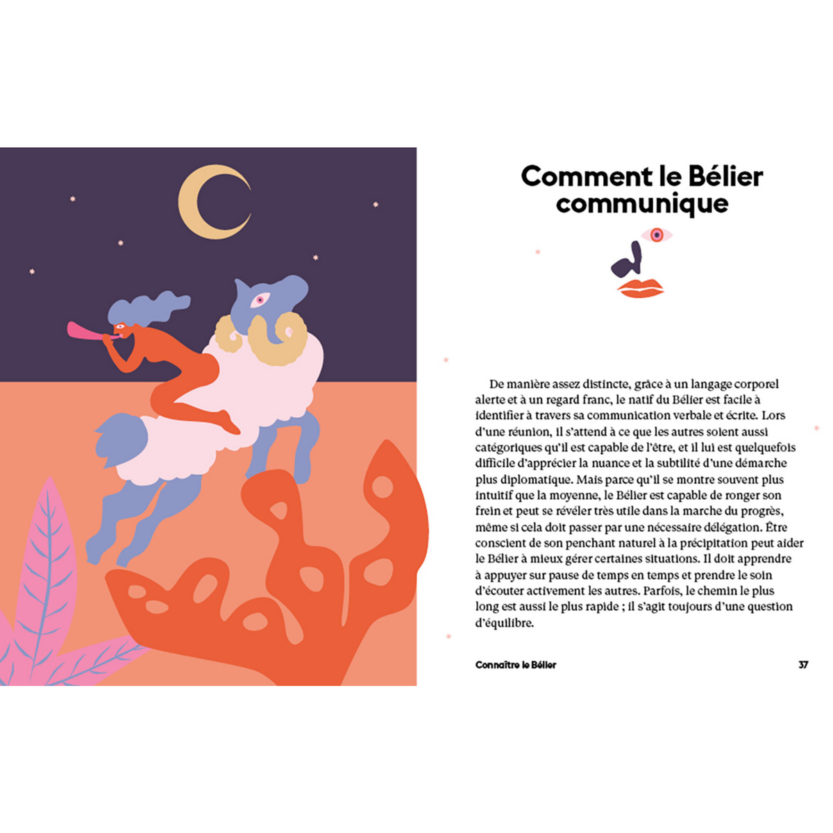 Livre signe astrologique belier