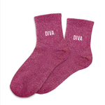 Chaussettes Diva TU - Mauve