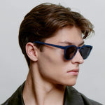 Lunettes de soleil Bate - Bleu Steel