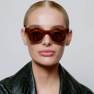 Lunettes de soleil Nancy - Demi Brown