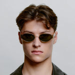 Lunettes de soleil Bella - Gold Burnt Amber
