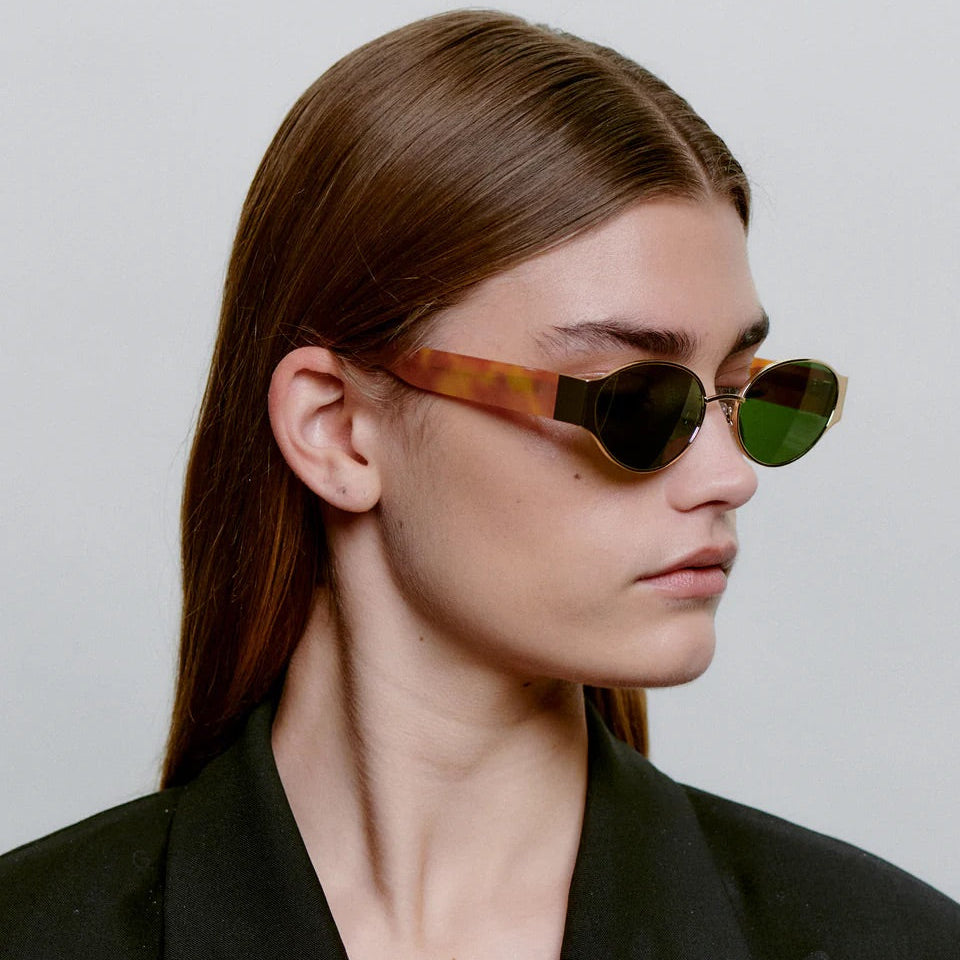Lunettes de soleil Bella - Gold Burnt Amber