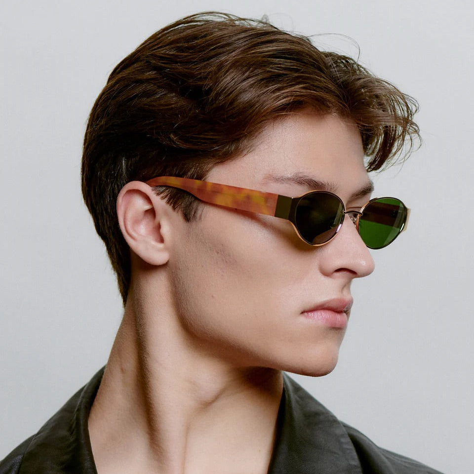 Lunettes de soleil Bella - Gold Burnt Amber