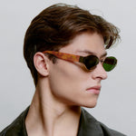 Lunettes de soleil Bella - Gold Burnt Amber