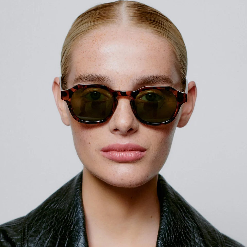 Lunettes de soleil Zan - Havana