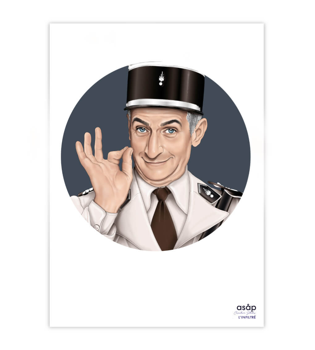 Carte L'Infiltré - A5