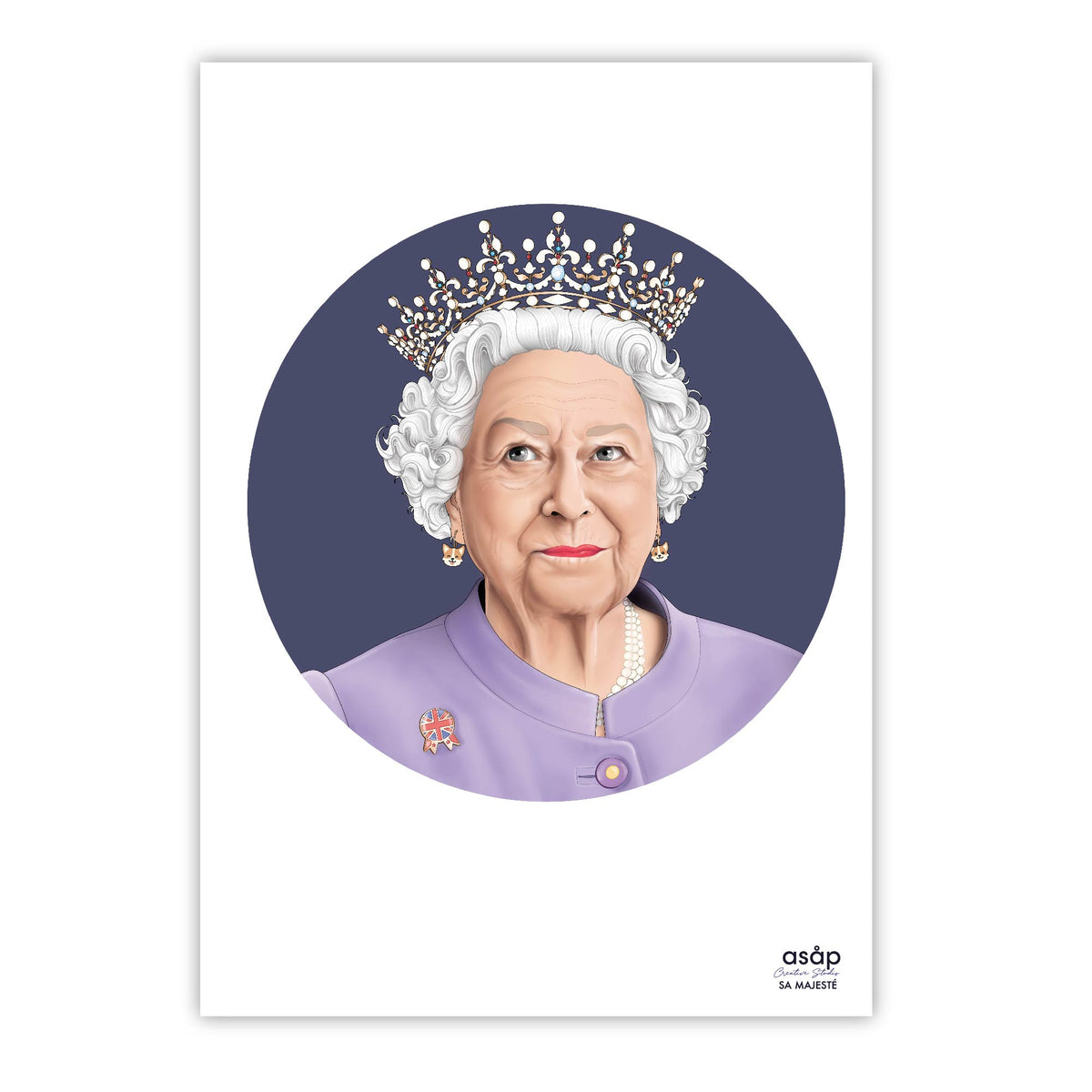 Carte Sa Majesté - A5
