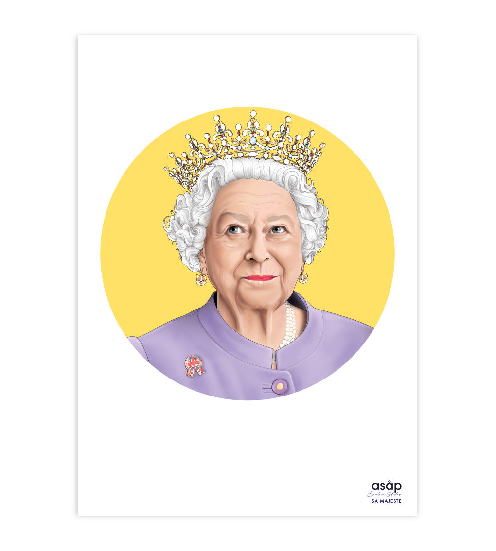 Carte Sa Majesté - A5