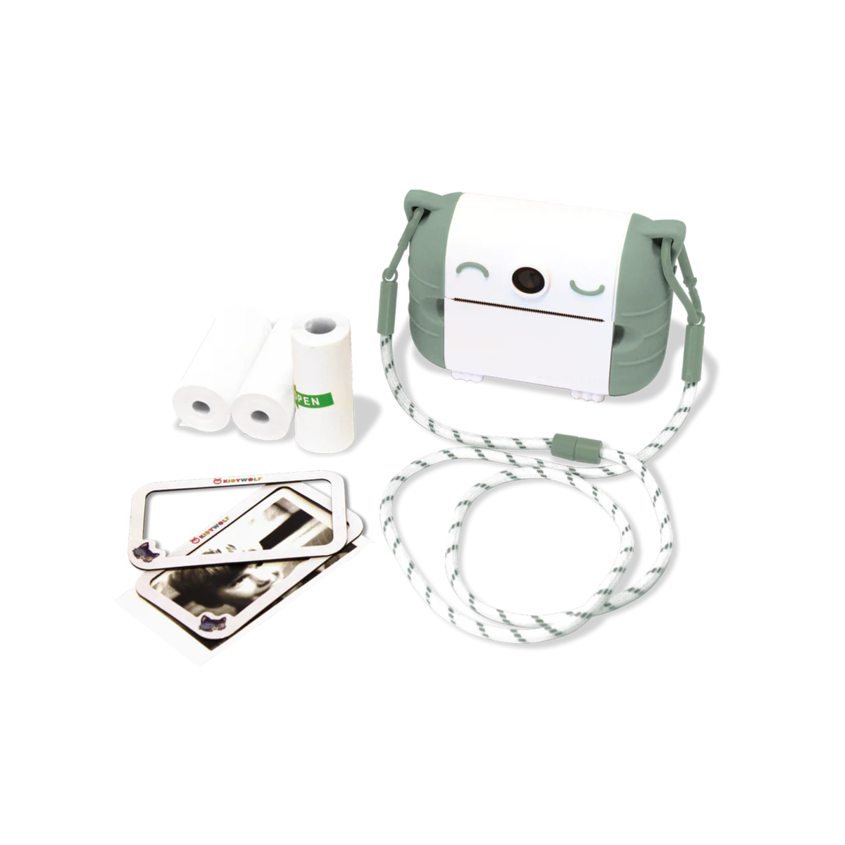 Appareil photo à impression thermique - Vert