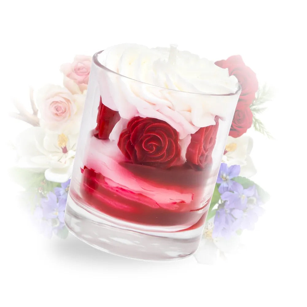 Bougie Gourmande - Rose Eternelle