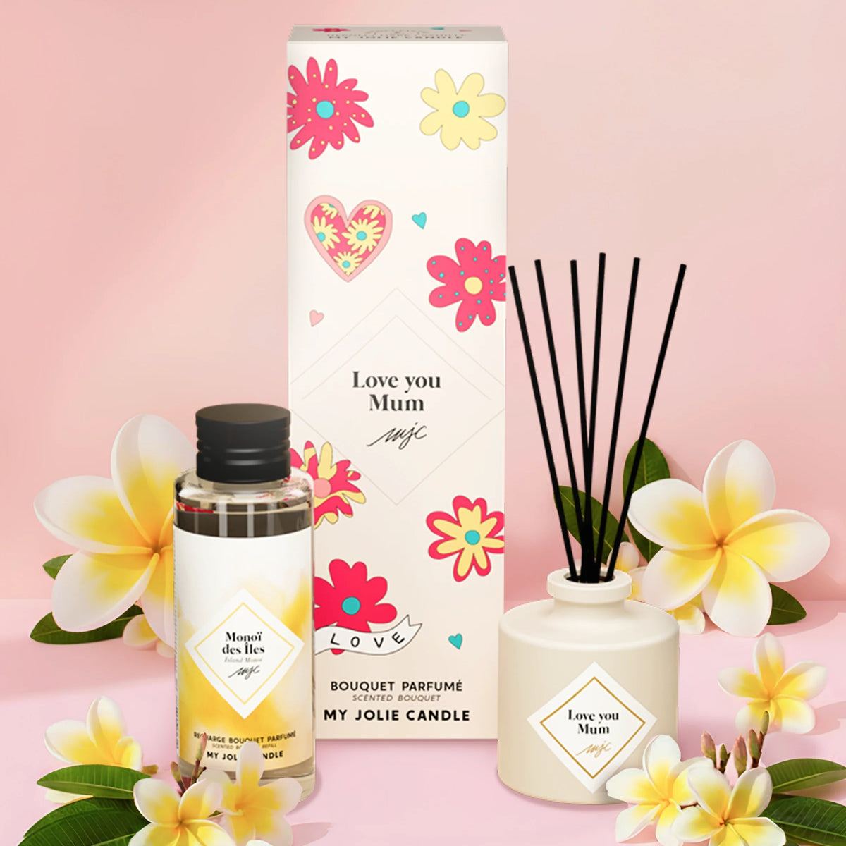 Mini bouquet parfumé - Monoï
