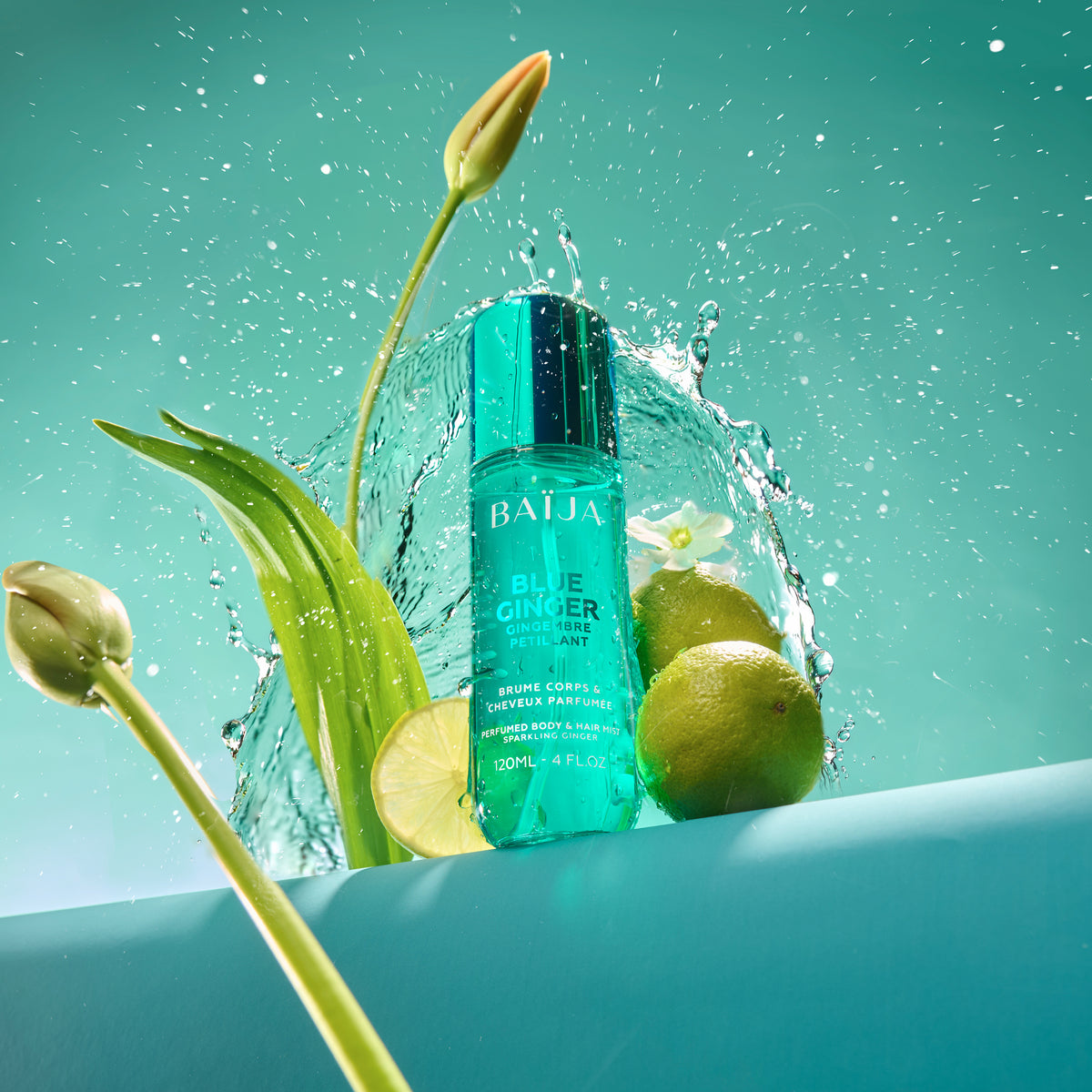 Brume corps et cheveux - Blue Ginger 120ml