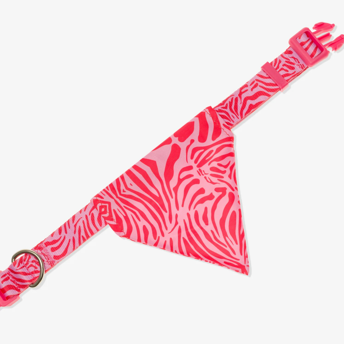 Bandana Chien - Pink Zebra
