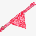 Bandana Chien - Pink Zebra